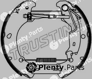 Trusting 6426 — Brake Shoe Set Kit premounted