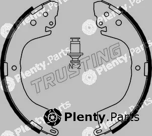 Trusting 064.171 — Brake Shoe Set
