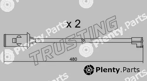 Trusting SU.101K — Warning Contact, brake pad wear