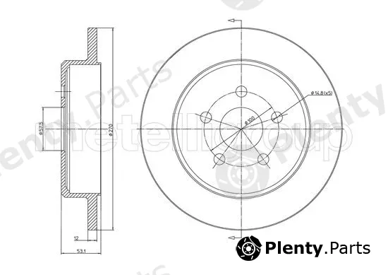 Trusting DF1402 — Brake Disc