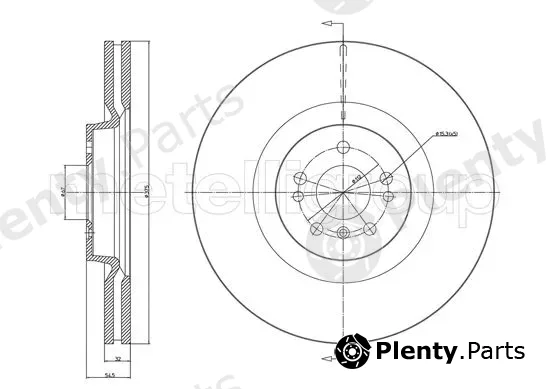 Trusting DF1631 — Brake Disc