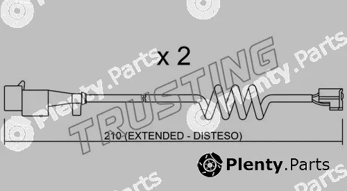 Trusting SU.226K — Warning Contact, brake pad wear