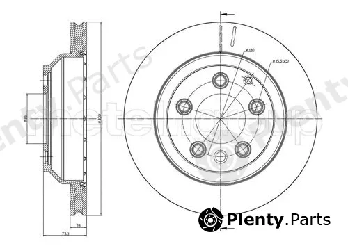 Trusting DF561 — Brake Disc