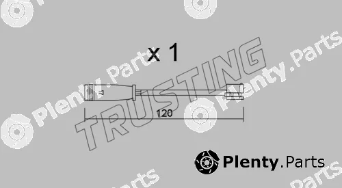 Trusting SU.398 — Warning Contact, brake pad wear