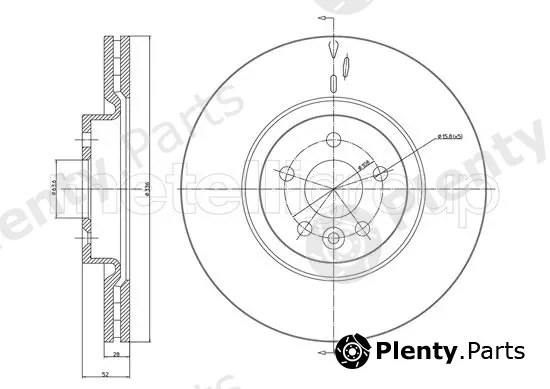 Trusting DF1392 — Brake Disc