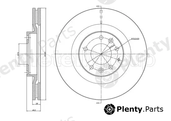 Trusting DF1451 — Brake Disc