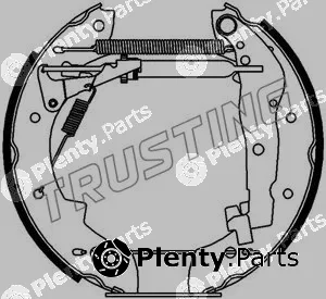 Trusting 6030 — Brake Shoe Set Kit premounted