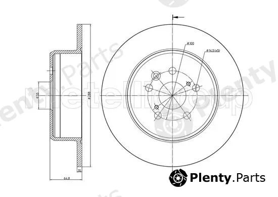 Trusting DF448 — Brake Disc
