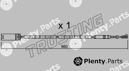 Trusting SU.281 — Warning Contact, brake pad wear