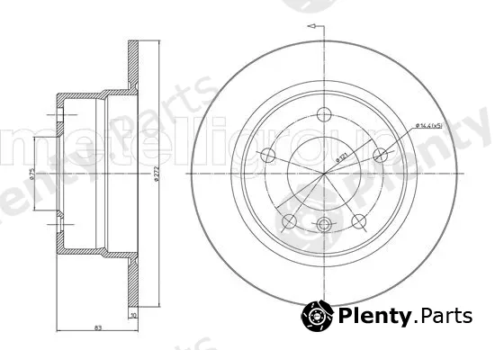 Trusting DF762 — Brake Disc