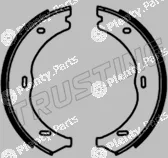Trusting 253.725 — Brake Shoe Set, parking brake