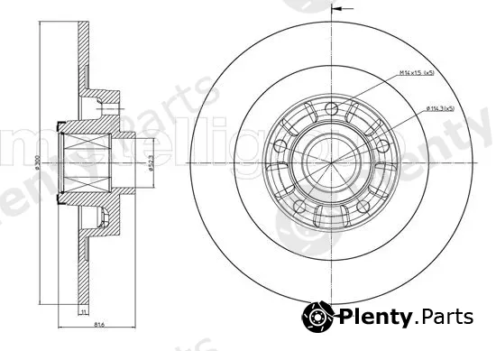 Trusting DF1430A — Brake Disc