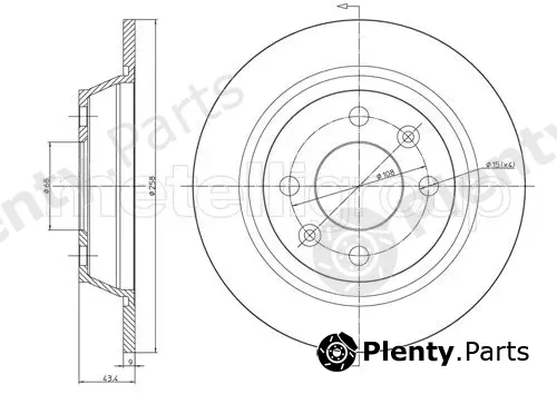 Trusting DF057 — Brake Disc