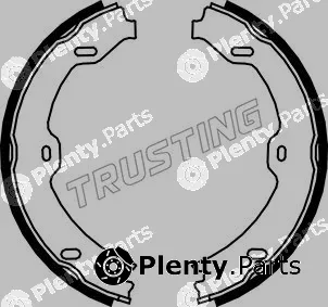 Trusting 052.130 — Brake Shoe Set, parking brake