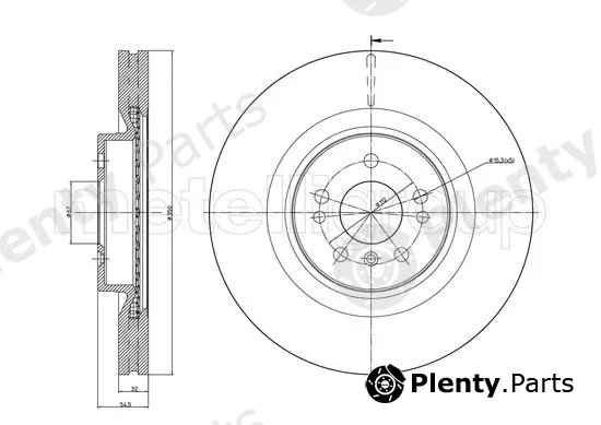 Trusting DF1042 — Brake Disc