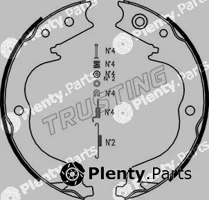 Trusting 064.180K — Brake Shoe Set, parking brake