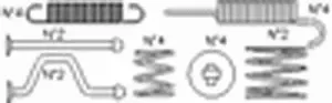 Trusting K403 — Accessory Kit, brake shoes