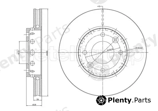 Trusting DF159 — Brake Disc