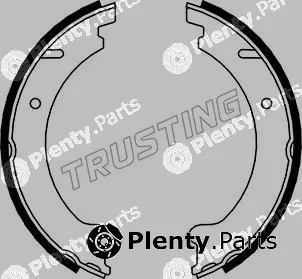 Trusting 127.272 — Brake Shoe Set, parking brake