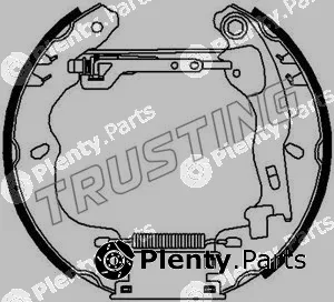 Trusting 6334 — Brake Shoe Set Kit premounted