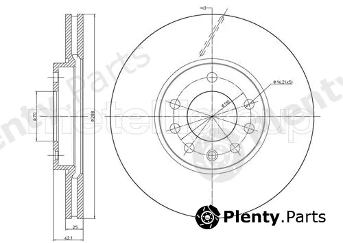Trusting DF719 — Brake Disc