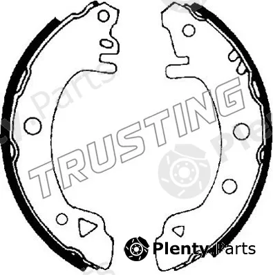 Trusting 040.116 — Brake Shoe Set