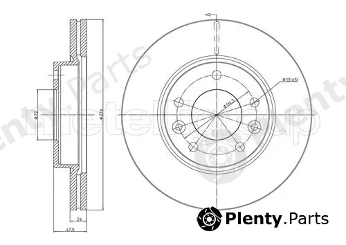 Trusting DF162 — Brake Disc