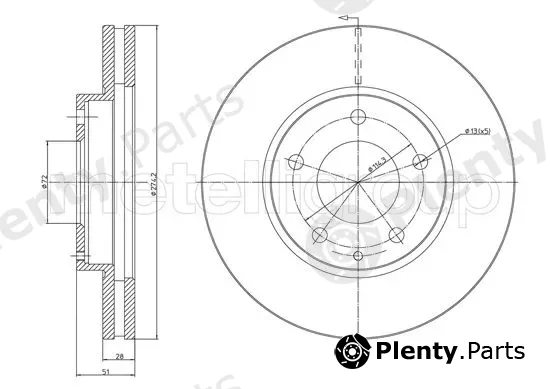 Trusting DF399 — Brake Disc
