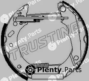 Trusting 6282 — Brake Shoe Set Kit premounted