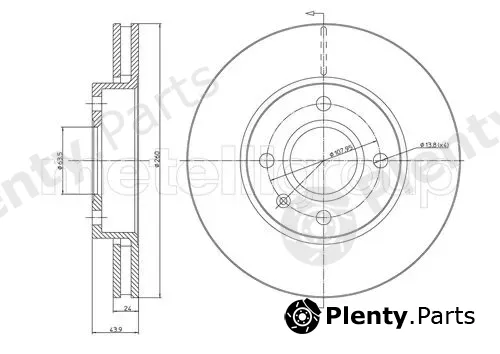 Trusting DF497 — Brake Disc