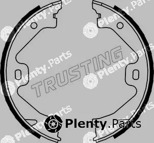 Trusting 092.307 — Brake Shoe Set, parking brake