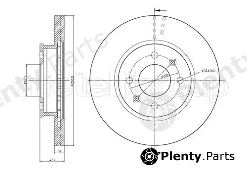 Trusting DF908 — Brake Disc