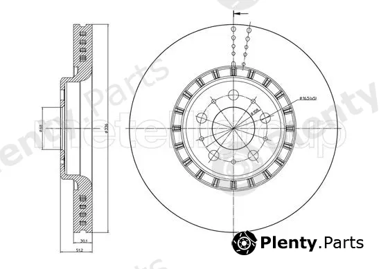 Trusting DF551 — Brake Disc