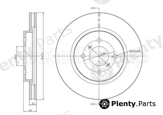 Trusting DF1535 — Brake Disc