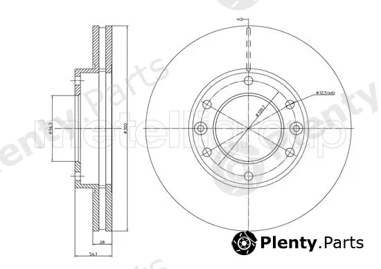 Trusting DF1213 — Brake Disc