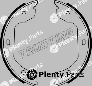 Trusting 019.029 — Brake Shoe Set, parking brake