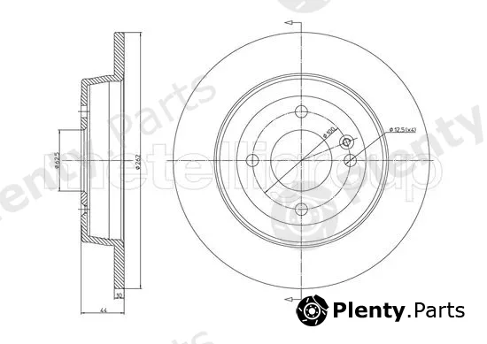 Trusting DF1508 — Brake Disc