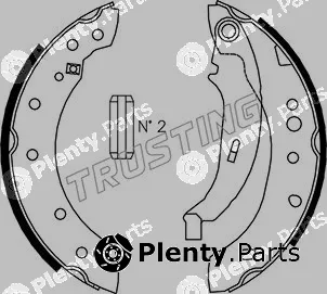 Trusting 079.195 — Brake Shoe Set