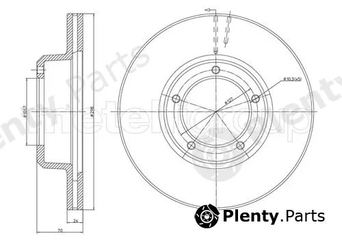 Trusting DF282 — Brake Disc