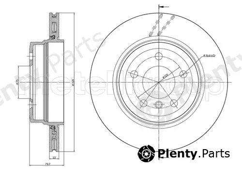 Trusting DF1078 — Brake Disc