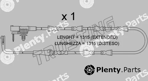 Trusting SU.389 — Warning Contact, brake pad wear