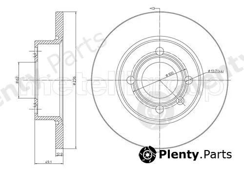 Trusting DF584 — Brake Disc