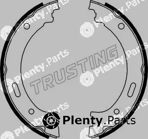 Trusting 088.236 — Brake Shoe Set, parking brake