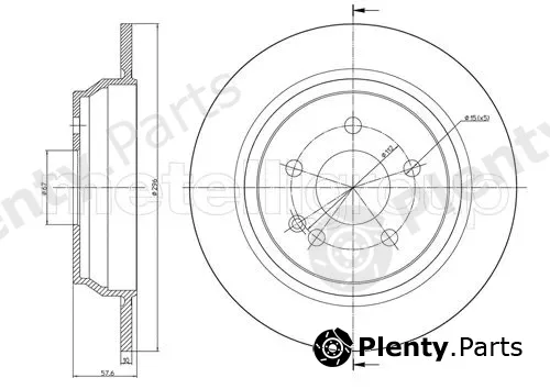 Trusting DF967 — Brake Disc