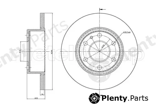 Trusting DF1405 — Brake Disc