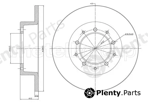 Trusting DF843 — Brake Disc