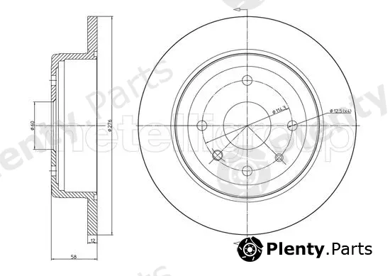 Trusting DF1401 — Brake Disc