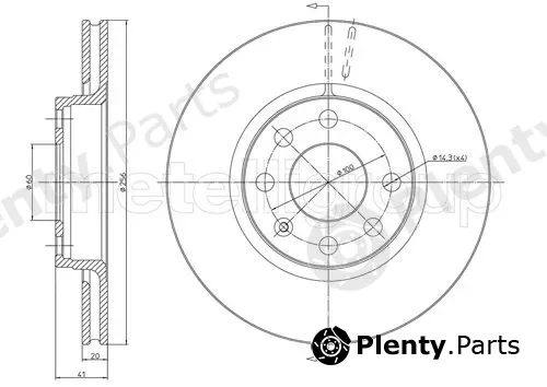 Trusting DF265 — Brake Disc