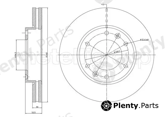 Trusting DF1352 — Brake Disc
