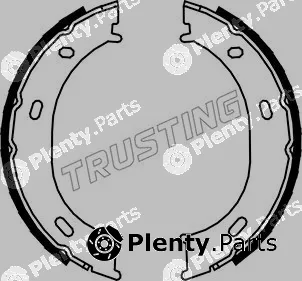 Trusting 052.126 — Brake Shoe Set, parking brake